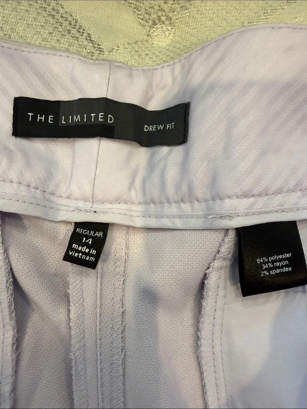 The Limited Lavender Boot Cut Dress Pants